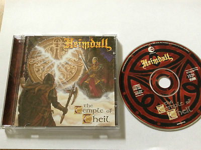 8022857030100 HEIMDAL  The Temple of Theil ELEVATE RECORDS 1999 - MINT CD