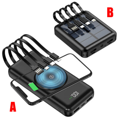 50000mAh Power Bank External Battery Backup Portable Charger for all Cell Phone