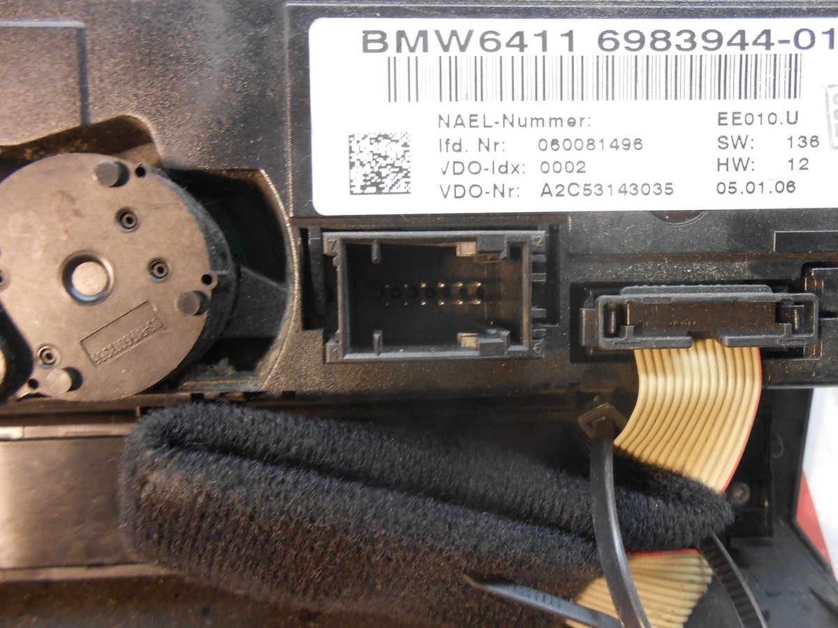06-08 bmw 3 series climate control 64116983944 6983944 IC 51795 