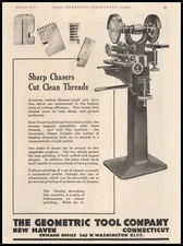 1917 The Geometric Tool Co. New Haven Connecticut Sharp Chasers Vintage Print Ad