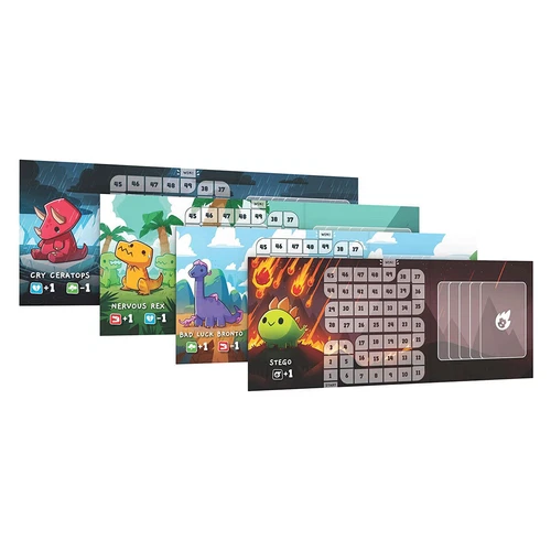 Happy Little Dinosaurs Base Game & Deck Cards Game Board Game Family Game - Picture 7 of 28