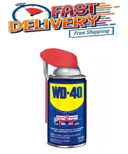 8 oz. Original WD-40 Formula, Multi-Purpose Lubricant Spray with Smart Straw