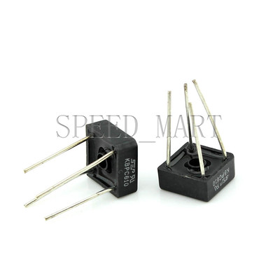2 pcs KBPC610 Bridge Rectifier Gleichrichter 1000V AC change DC 6A KBPC-610