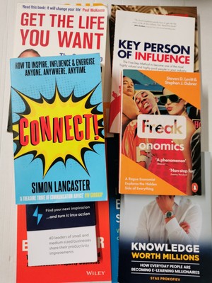 Geschäftsbücher Konvolut x 10 - Mindset, Führung, Finanzen Inc Buffett,