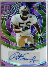 2023 Panini Spectra Signatures Neon Pink #38 Pat Swilling Auto /15