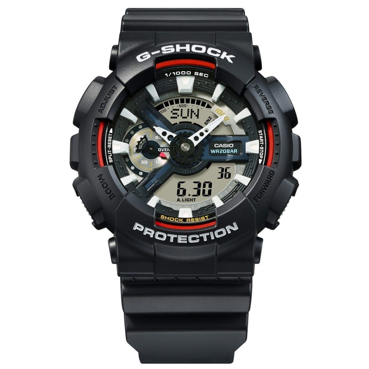 CASIO G-SHOCK Men's Watch GA-110RL-1AJF ANALOG DIGITAL RED Black