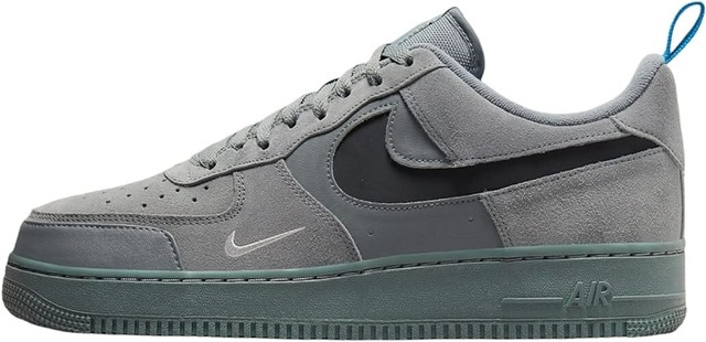 Nike Air Force 1 Low Cut Out Swoosh 