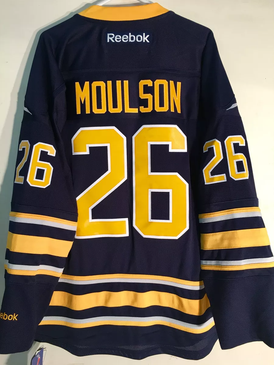 Reebok Premier NHL Jersey Buffalo Sabres Matt Moulson Navy sz L eBay