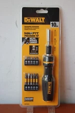 DeWalt MAX FIT DWHT68001 Telescoping Multi-Bit Screwdriver 10-Pcs.