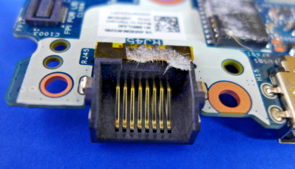 Dell Latitude 3540 Right Side I/O Board W/PWR Switch USB RJ45