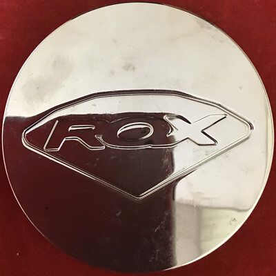 Rox Rims ONE RARE ROX 317/318/319 CAP401K68 Wheels Center Caps CHROME 9635 | eBay
