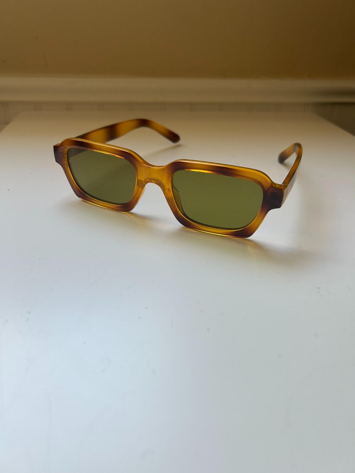 PRINCESS POLLY Multi Tort Rectangular Sunglasses … - image 1