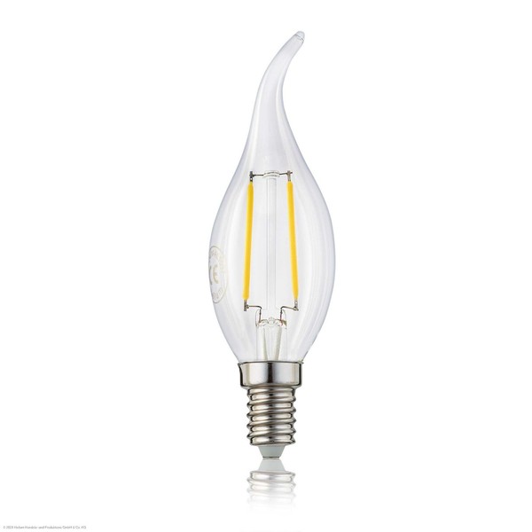 LED Kerzen E14 2W 250Lm 2700K Windstoß Hellum, Licht, Leuchte-image