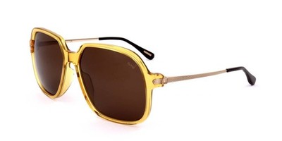 Dunhill SDH130 Clear Honey 60/15/145 Men's Sunglasses