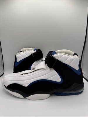 Nike Air Penny IV Orlando Home White Black Athletic Shoes 15 Men's 864018-100