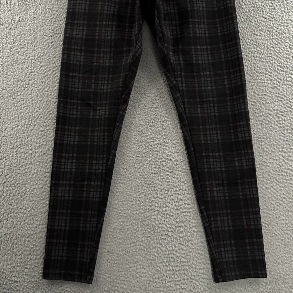 Simply Vera Wang Womens Pants Multicolor Medium Ankle Plaid Polyester Blend - Image 3 of 4