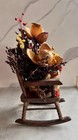 Wooden Rocking Chair Centerpiece Decor — photo 3