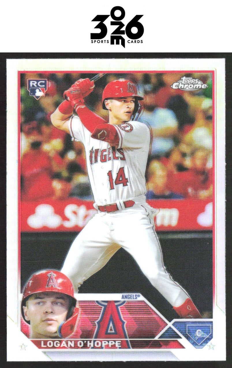 Logan O'Hoppe 2023 Topps Chrome Refractors #188