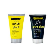 Got 2b Ultra Glued Invincible Styling Gel, 1.25 Ounce 2 Pack Combo