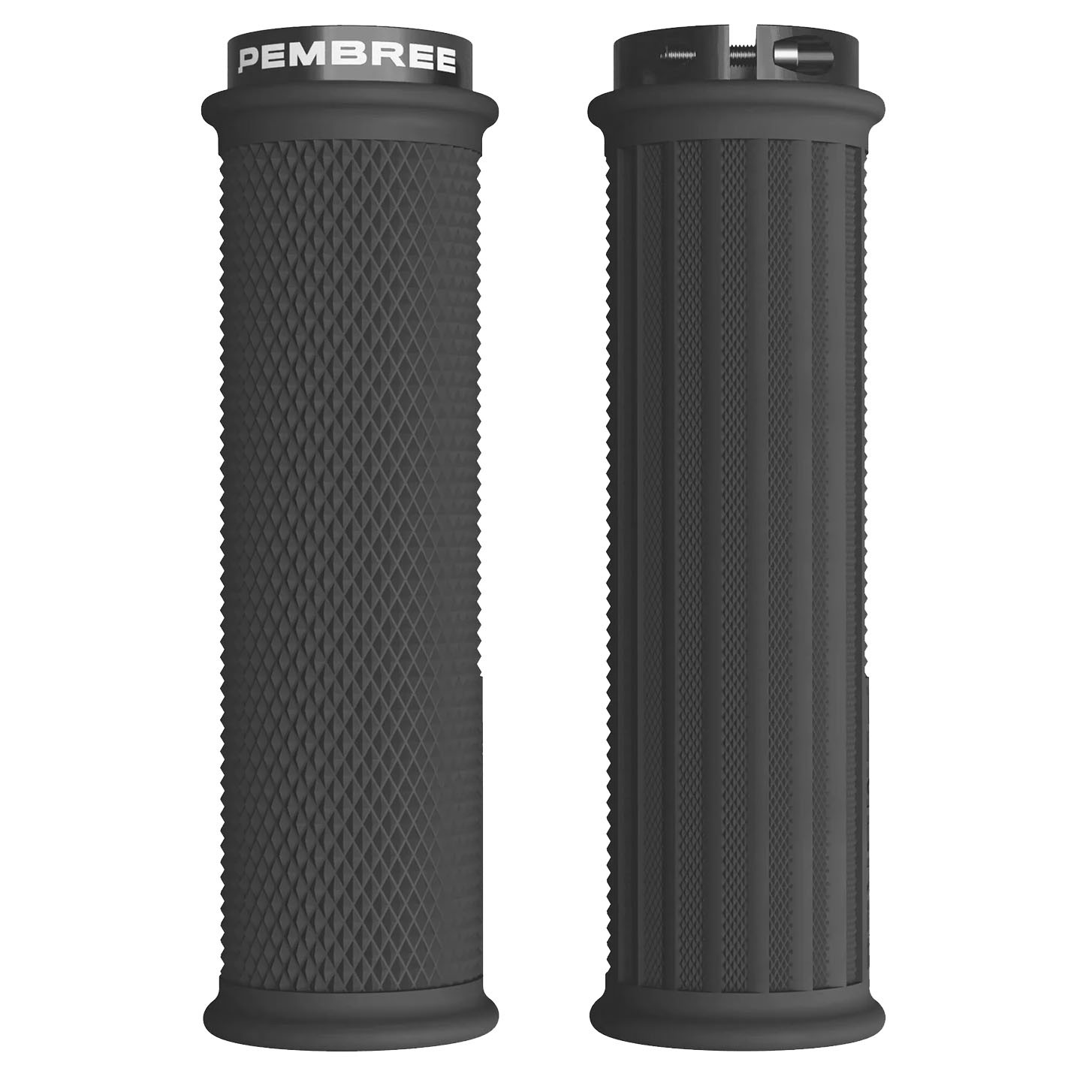 PEMBREE GCS Large Lock-On Bike Grips - Soft 20A Durometer Textured - Secure Fit 8790₽