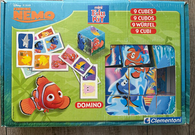 Clementoni Disney Finding Nemo ''mini EduKit'' (Würfelpuzzle & Domino)