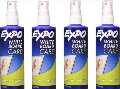 EXPO Dry Erase Whiteboard Cleaning Spray 8 oz. (1 Set of 4 Sprays)