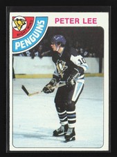 1978-79 Topps #244 Peter Lee Pittsburgh Penguins Rookie