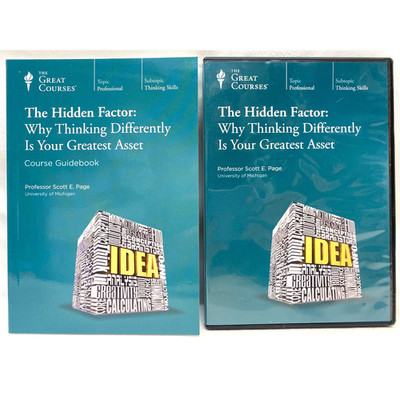 Hidden Factor Why Thinking Differently Is Greatest Asset Great Courses Teaching