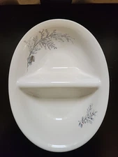 Pfaltzgraff Divided Bowl From Discontinued Winter Line