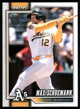 2026 Topps #225 Max Schuemann Athletics 58533