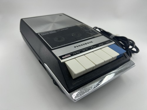 Vintage Panasonic RQ-309AS Cassette Tape Recorder Player AC/Battery Tested Works - Picture 2 of 12