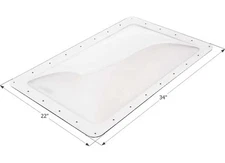 Icon 01854 SL1830C RV Skylight 30" x 18" - Clear