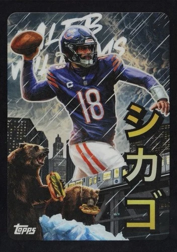2025 Topps Chrome Caleb Williams Base (RAW)