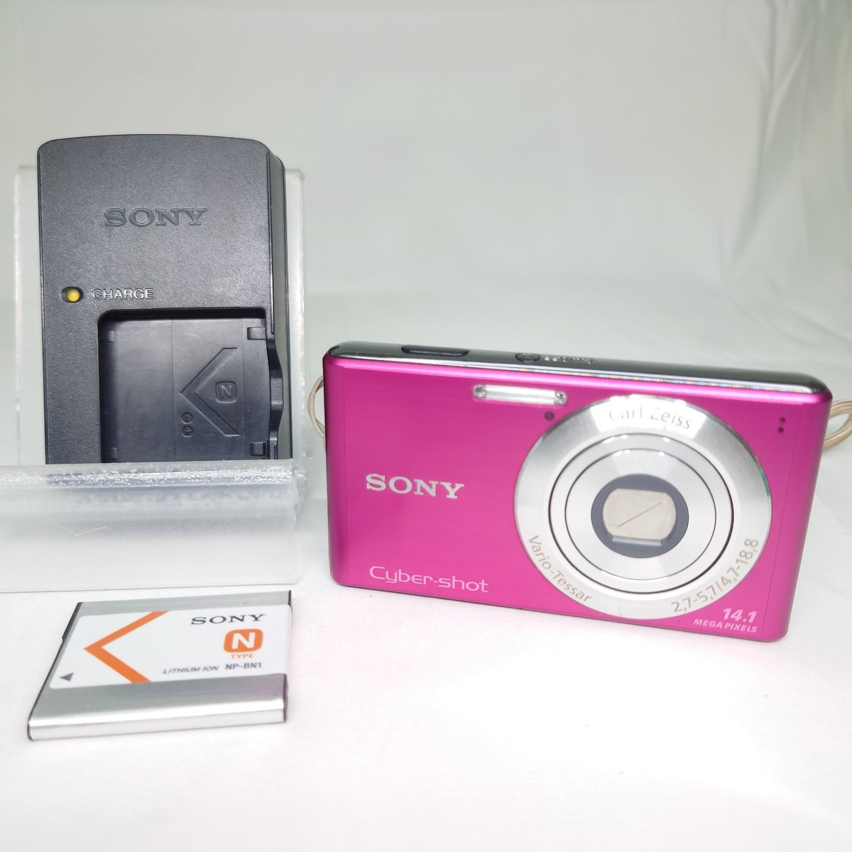 【超美品】Sony Cyber-shot DSC-W530 ピンク 動作確認済 SONY Cyber-shot DSC-W530 Digital Camera Pink TESTED working