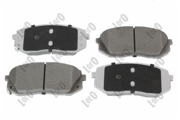 Original ABAKUS Bremsbelagsatz Scheibenbremse 231-01-048 für Hyundai KIA