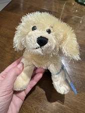 Ganz Webkins Lil Kinz Golden Retriever HS010 Puppy Stuffed Animal AS IS