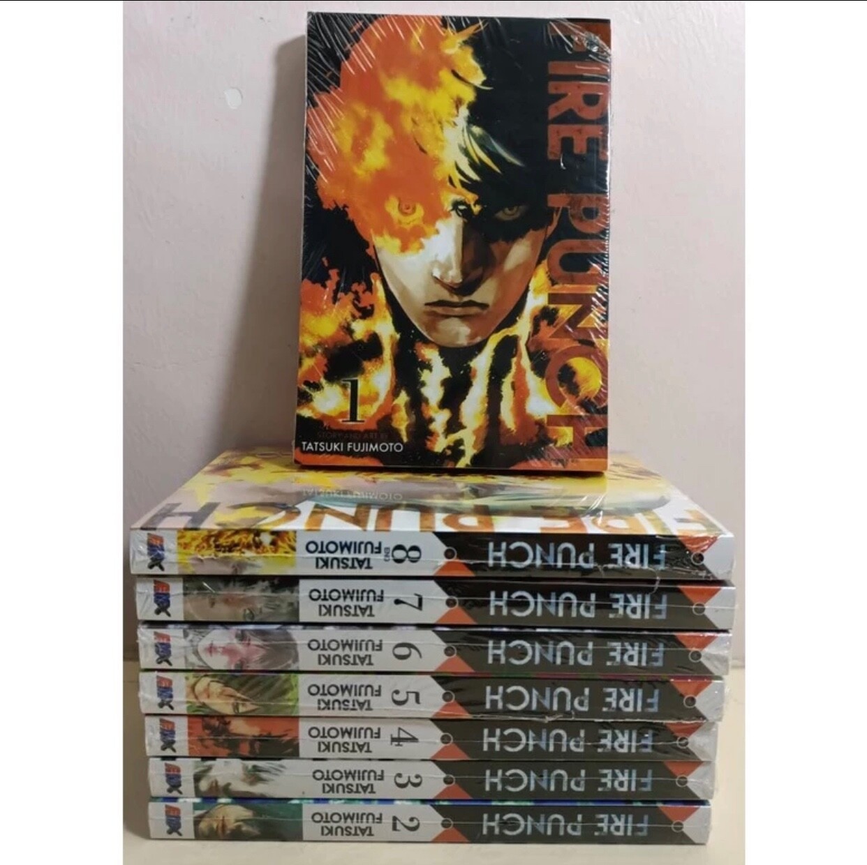 FIRE PUNCH Manga Vol. Juego completo de cómics ingleses de 1-8 nuevos de Tatsuki Fujimoto