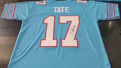 Tennessee Titans Carnell Tate Signed Jersey. | eBay