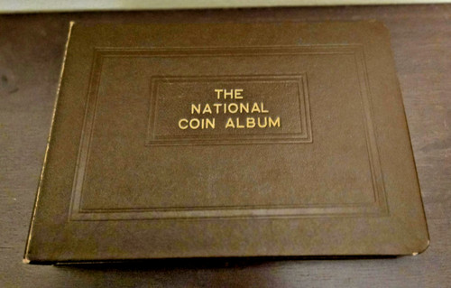 Vtg The National Coin Album-Wayte Raymond "Empty"- 4 Different Coin Boards