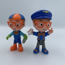 Two blippi learning numbers toys - figure only