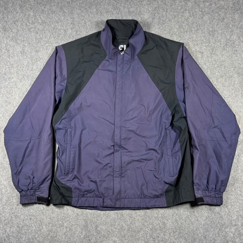 FootJoy DryJoys Herren Golfjacke Medium Navy Blau Schwarz Full Zip Wasserdicht Mesh - Bild 1 von 10