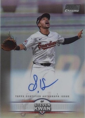スティーブン　クワン　topps stadium club ルーキー　サイン 2025 Topps Stadium Club - Steven Kwan #SCCA-SK for sale | eBay