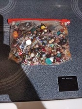 Bag of Loose Beads for Jewelry Making Assorted Colors and Sizes Approximate 4lbs