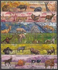 W BURUNDI 0355-360 U WILD ANIMALS