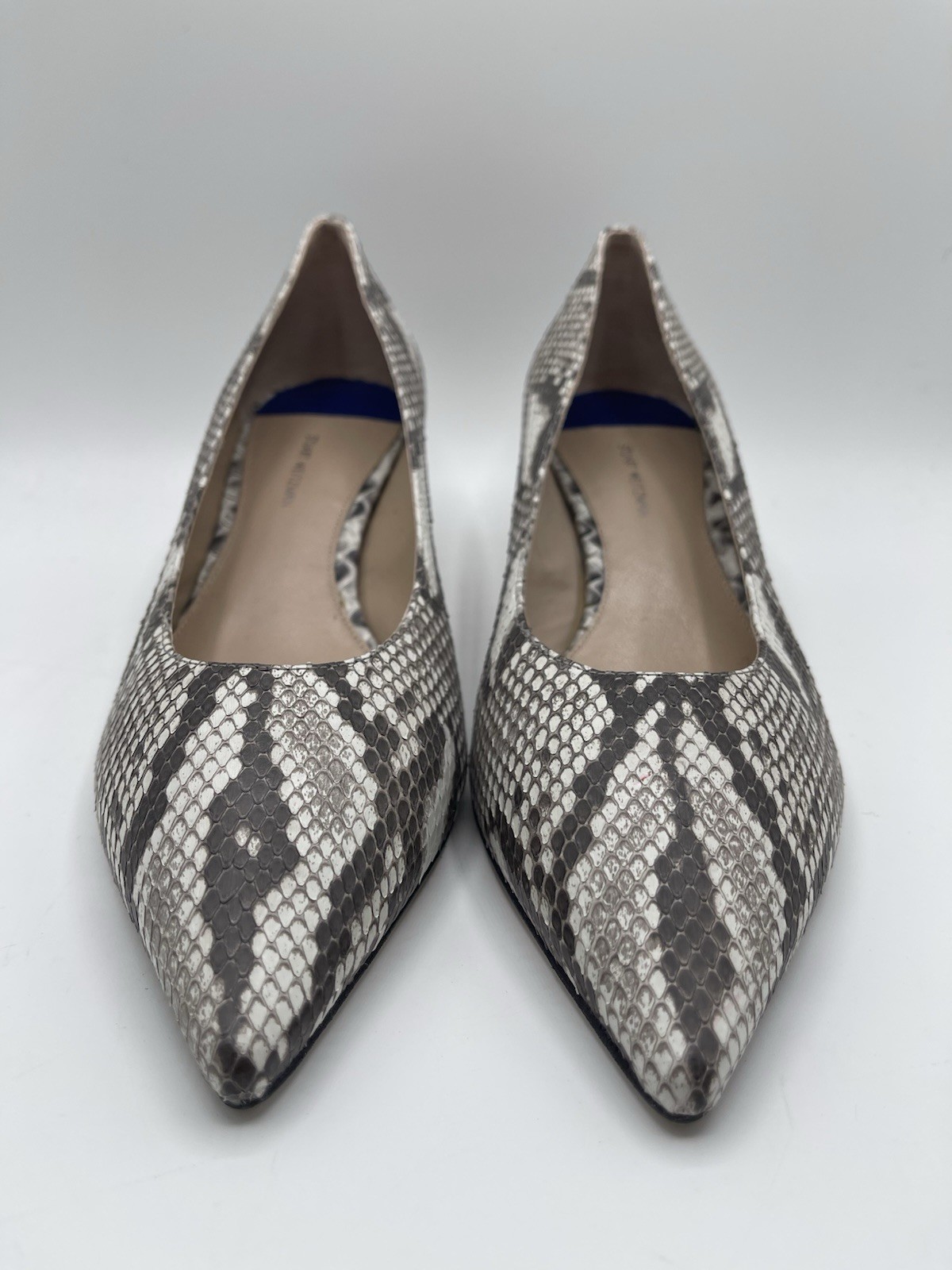 STUART WEITZMAN Womens 9 M Python Snakeskin Point… - image 5