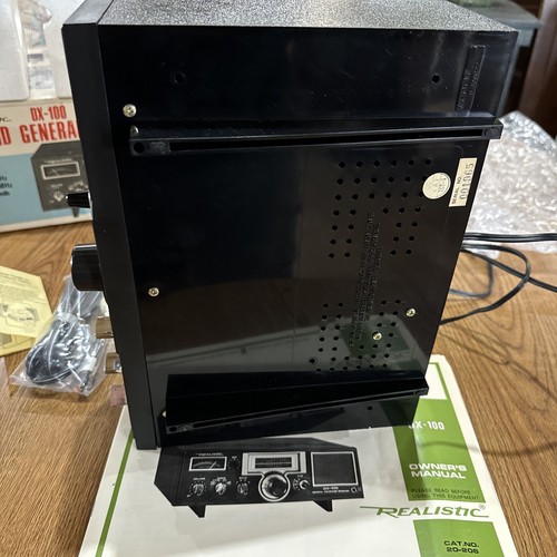 Realistic DX-100 Receiver, very good Condition With Box - Zdjęcie 9 z 9