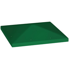 Outsunny Copertura per Gazebo 3x3 m di Ricambio in Tessuto Oxford 600D Verde