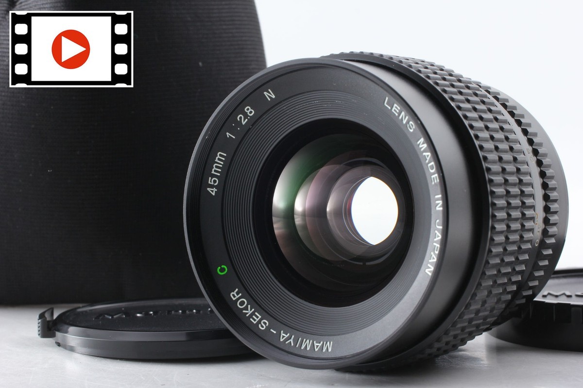 【美品】 Mamiya-Sekor C 45mm f/2.8（マミヤ645用） Cla'd［ N Mint ］Mamiya Sekor C 45mm f/2.8 Lens for M645