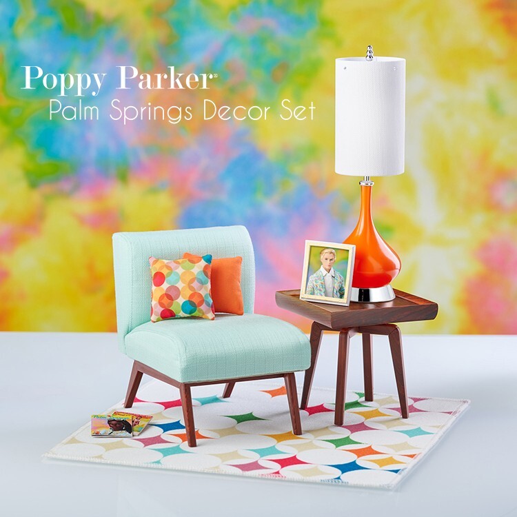 Poppy Parker DECOR SET Palm Springs 1:6 Sixth Scale
