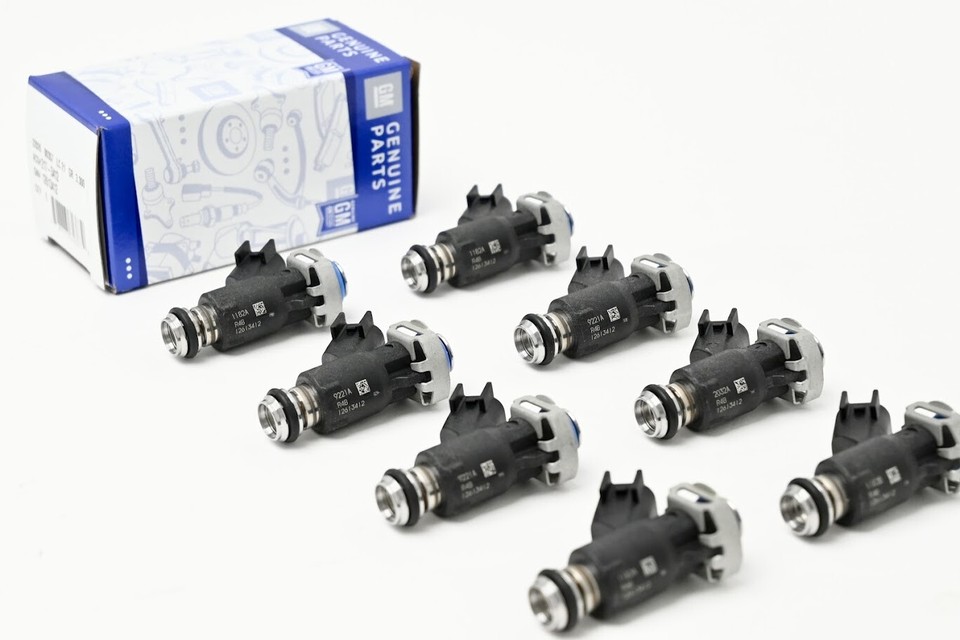 50lb/hr Fuel Injectors GM 12613412 OEM L96 Flex Fuel Injectors TBSS ...